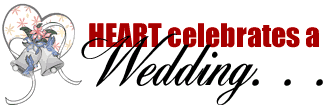 Heart celebrates a wedding